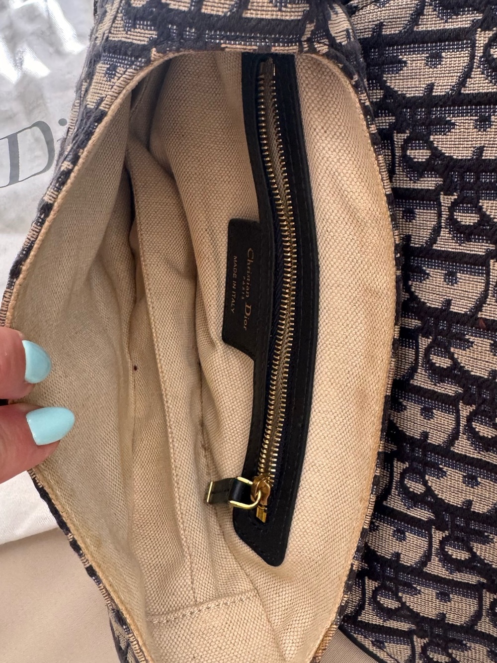 Christian Dior Medium size saddle bag - Picture 6 of 7